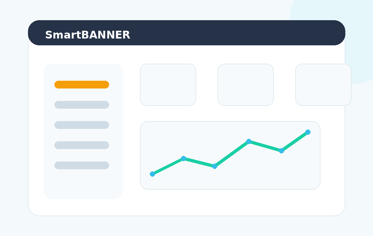 SmartBANNER website announcement preview