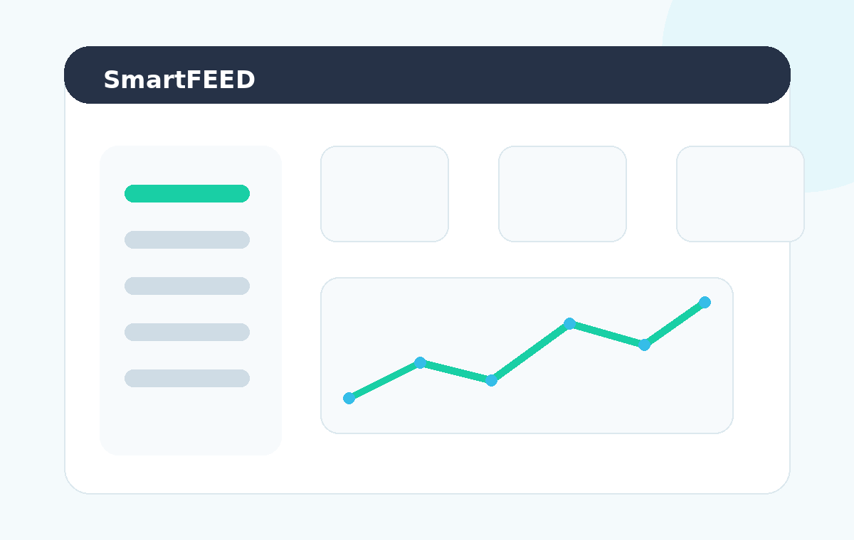 SmartFEED website update feed preview